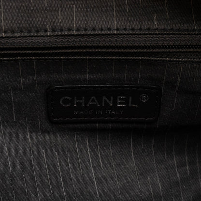 Bowling Bag Black Washed Leather