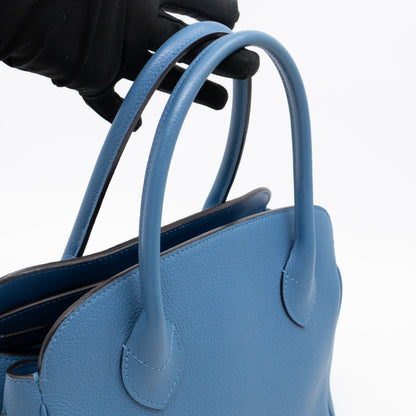 Louis-vuitton Milla PM Bleu Denim Veau Nuage Leather