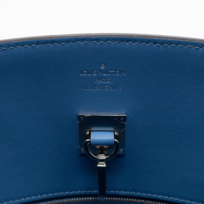 Louis-vuitton Milla PM Bleu Denim Veau Nuage Leather