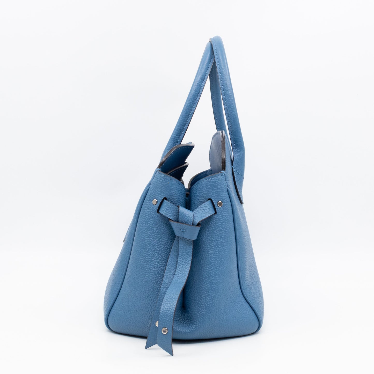 Louis-vuitton Milla PM Bleu Denim Veau Nuage Leather