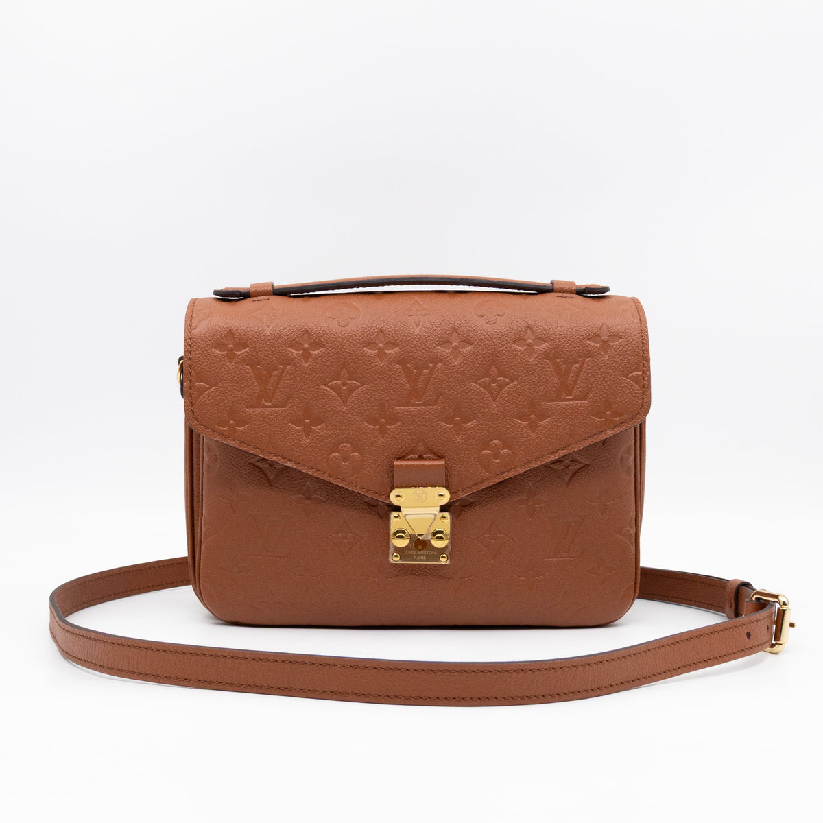 Pochette Metis Cognac Monogram Empreinte Leather
