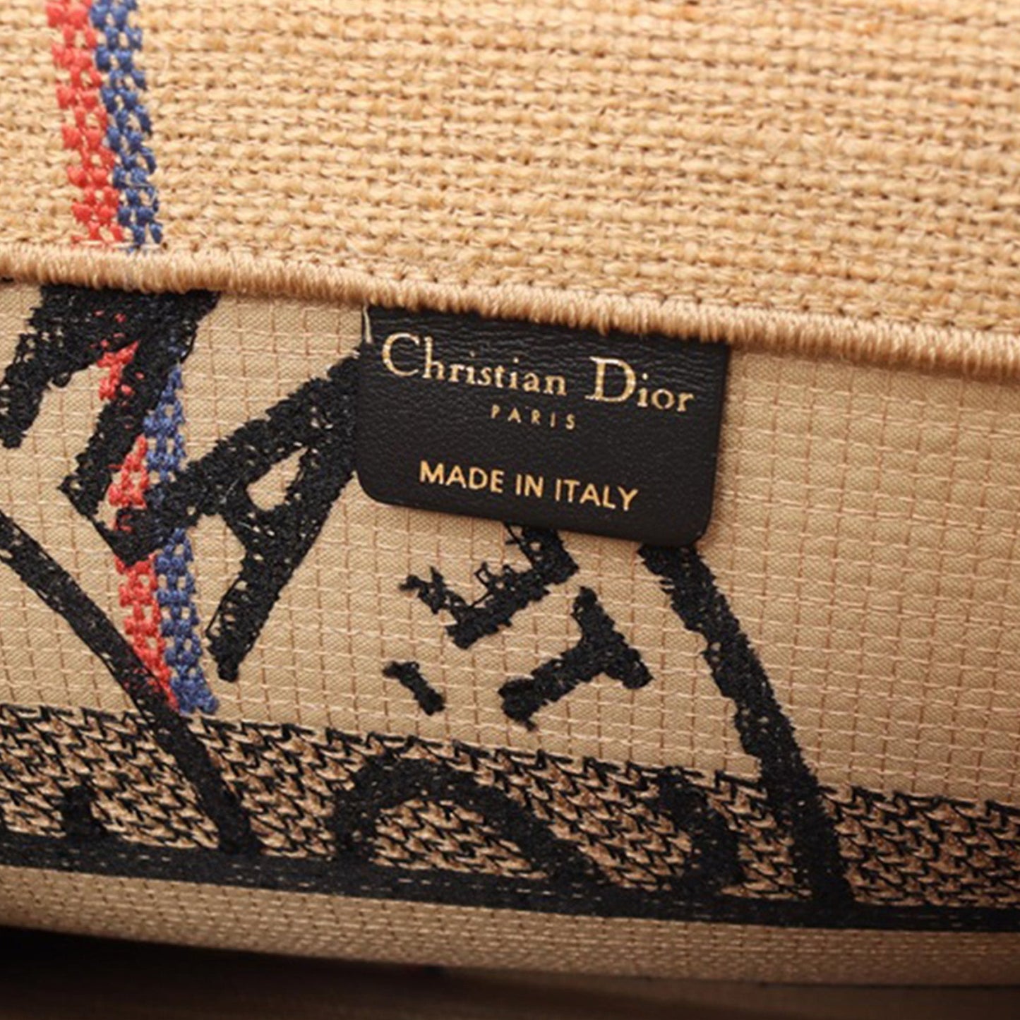 Medium Canvas Jute Book Tote