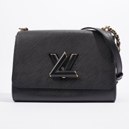 Louis Vuitton Twist MM Chain Black Epi Leather