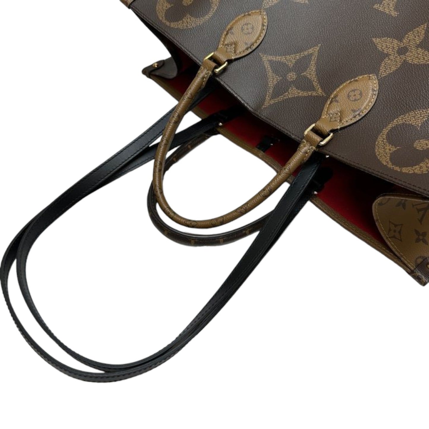 Louis-Vuitton On the go GM Reverse Monogram Large Brown GHW