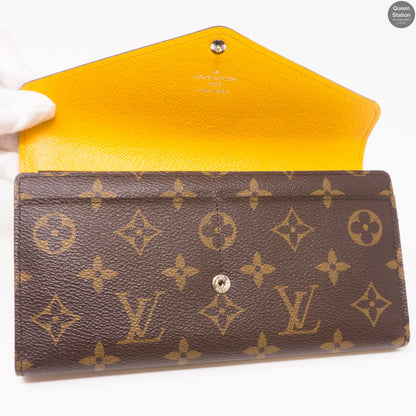 Louis-vuitton Long Marie-Lou Wallet Yellow Epi Leather