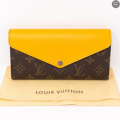 Louis-vuitton Long Marie-Lou Wallet Yellow Epi Leather