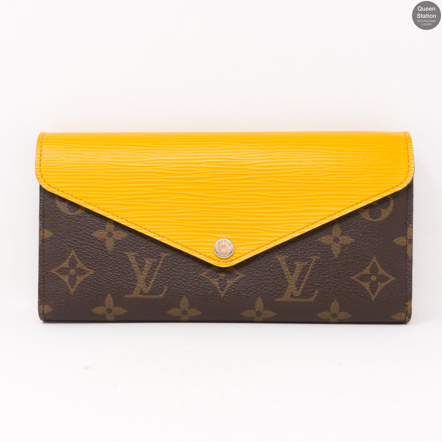 Louis-vuitton Long Marie-Lou Wallet Yellow Epi Leather