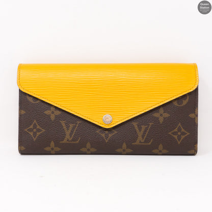 Louis-vuitton Long Marie-Lou Wallet Yellow Epi Leather