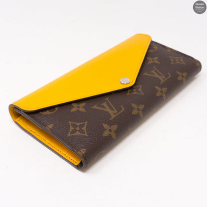Louis-vuitton Long Marie-Lou Wallet Yellow Epi Leather