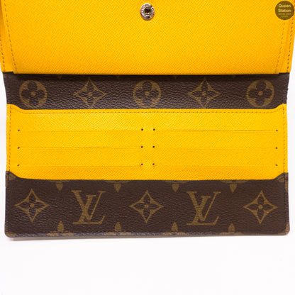 Louis-vuitton Long Marie-Lou Wallet Yellow Epi Leather