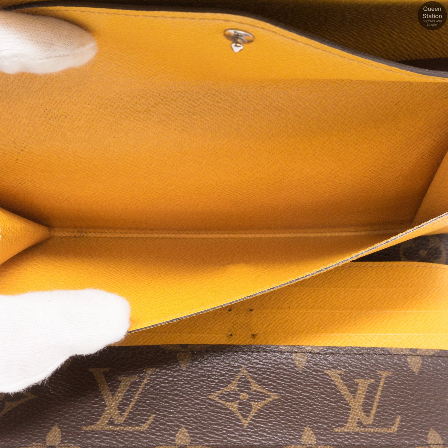 Louis-vuitton Long Marie-Lou Wallet Yellow Epi Leather
