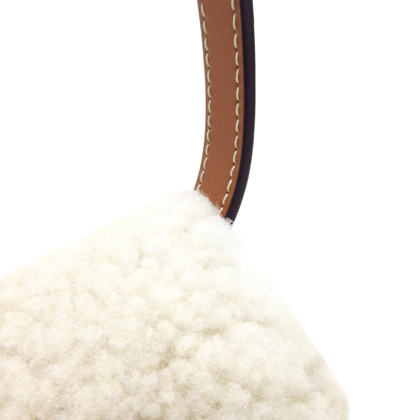 Celine Mini Shearling Triomphe Shoulder Bag