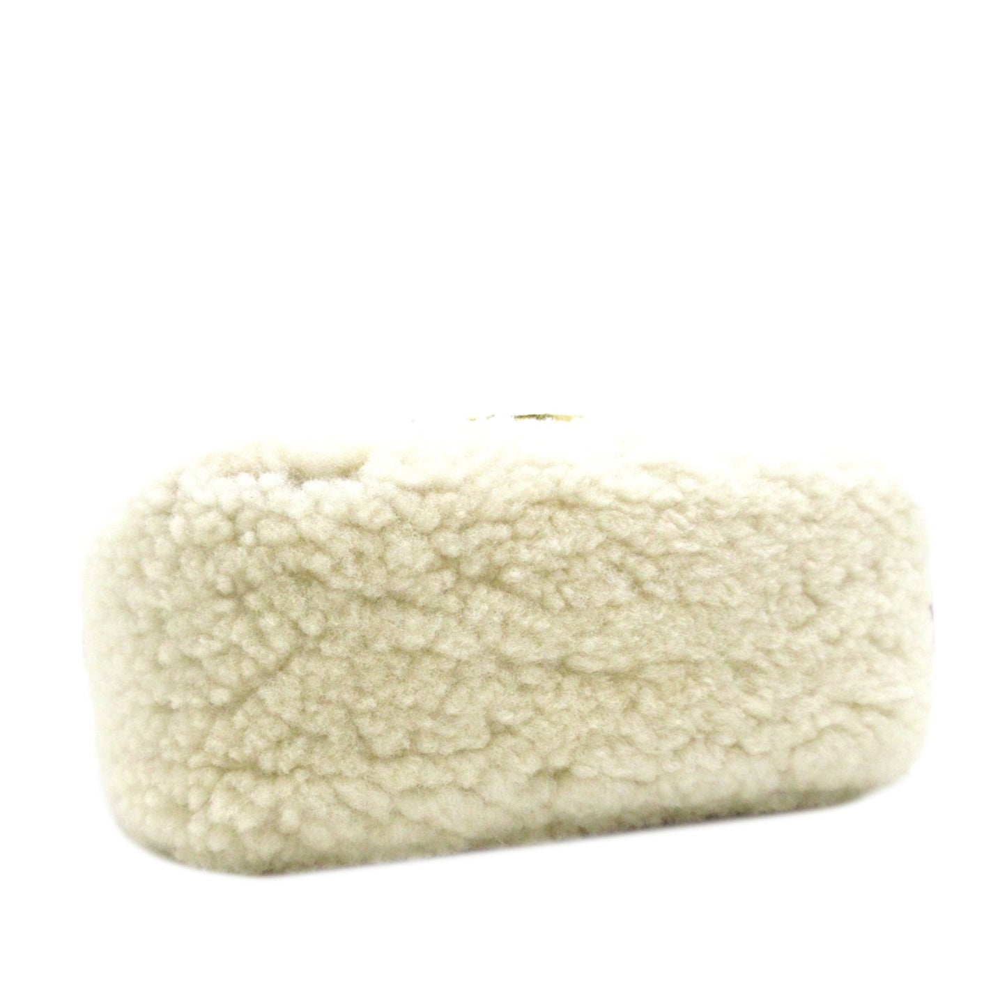 Celine Mini Shearling Triomphe Shoulder Bag