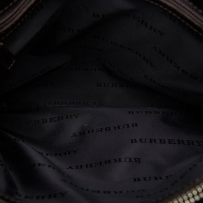 Burberry Handbag Brown House Check Canvas