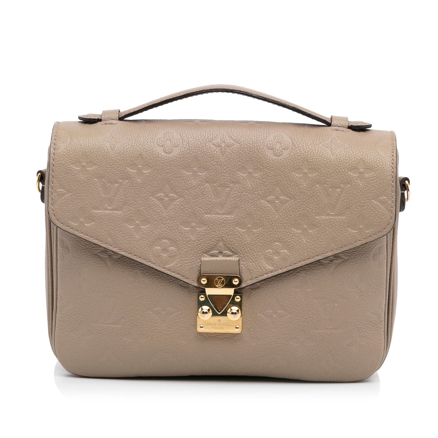 Louis Vuitton Pochette Métis Beige Monogram Empreinte