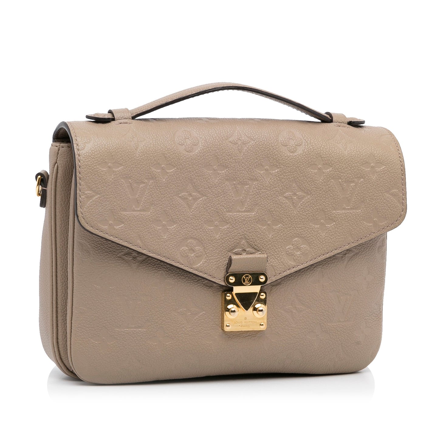 Louis Vuitton Pochette Métis Beige Monogram Empreinte