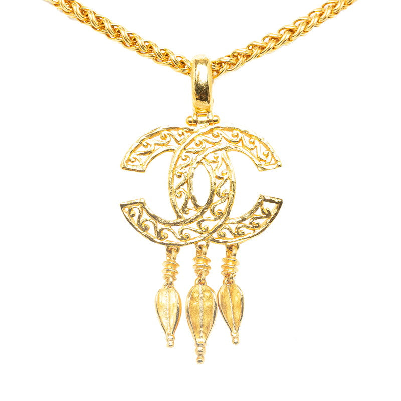 Chanel CC Chain Necklace  Metal Necklace in Excellent condition