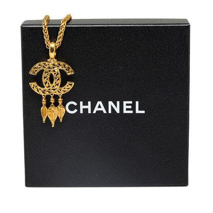 Chanel CC Chain Necklace  Metal Necklace in Excellent condition