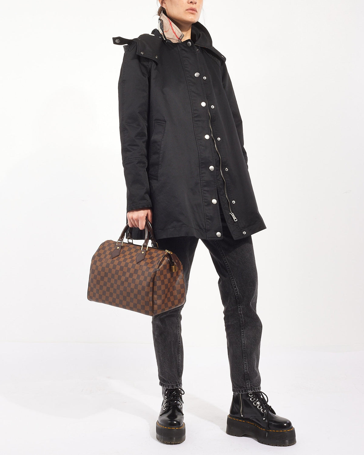 Louis Vuitton Damier Ebene Canvas Speedy 30