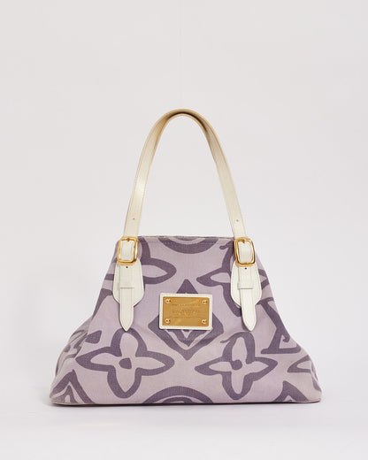 Louis Vuitton Purple Canvas Large Monogram Tahitienne Cabas GM