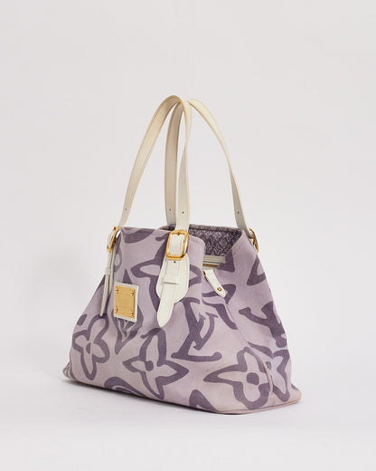 Louis Vuitton Purple Canvas Large Monogram Tahitienne Cabas GM