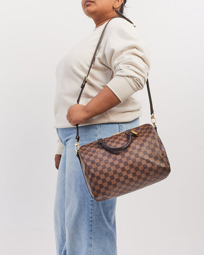Louis Vuitton Damier Ebene Canvas Speedy Bandoulière 30
