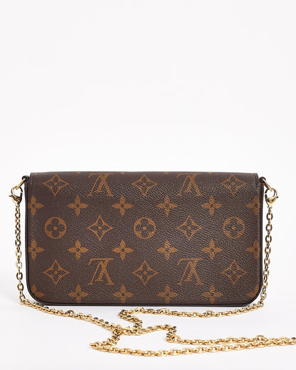 Louis Vuitton Monogram Canvas Félicie Pochette Crossbody Bag