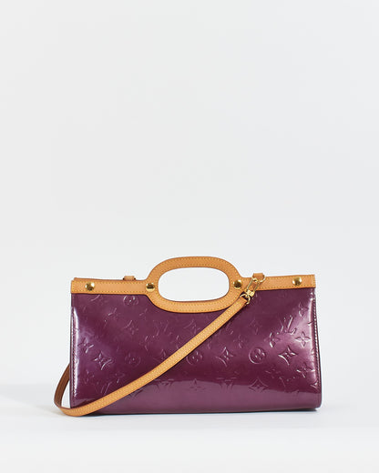 Louis Vuitton Purple Vernis Roxbury Drive Two-Way Bag