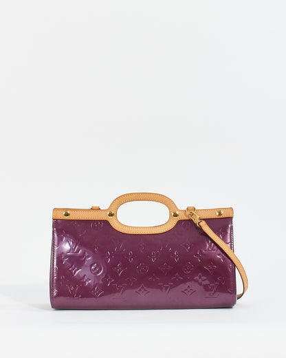 Louis Vuitton Purple Vernis Roxbury Drive Two-Way Bag