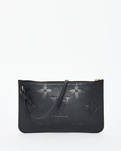 Louis Vuitton Black Empreinte Wristlet Pouch