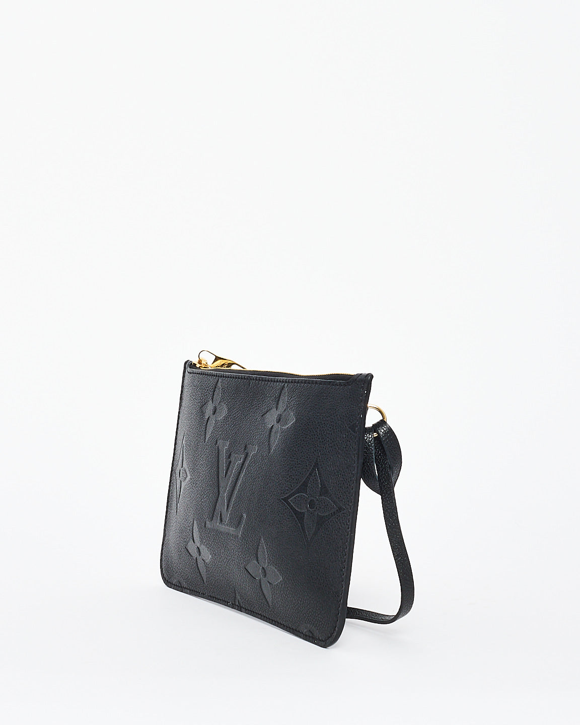 Louis Vuitton Black Empreinte Wristlet Pouch