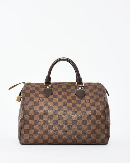 Louis Vuitton Damier Ebene Canvas Speedy 30