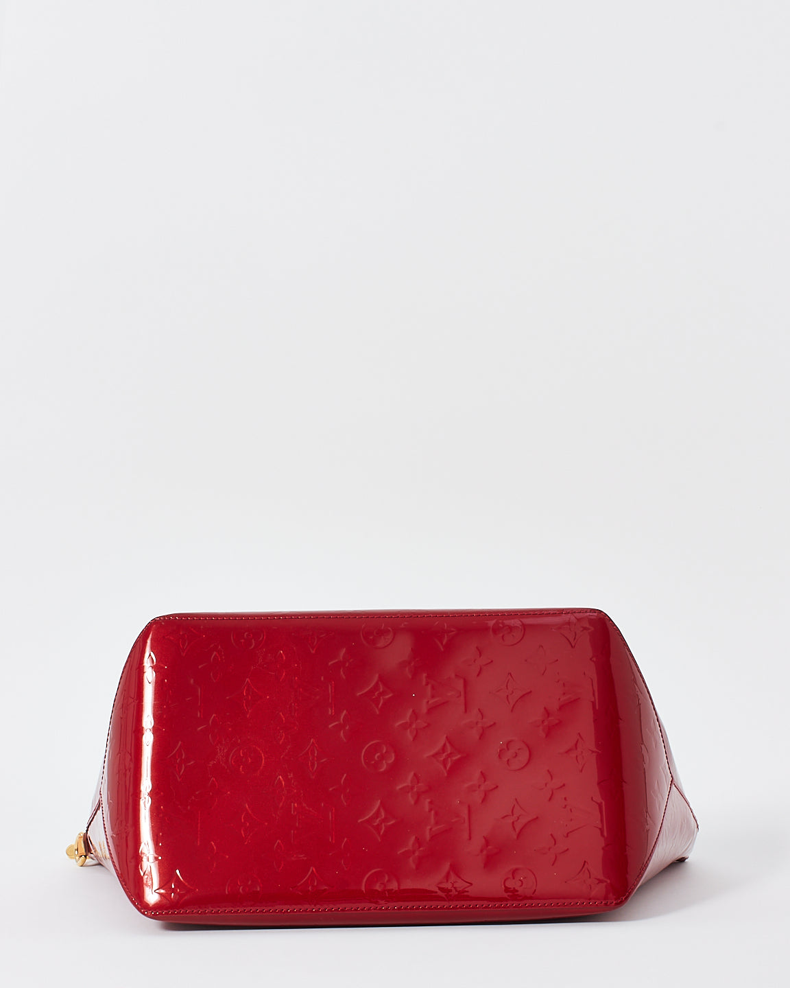 Louis Vuitton Red (Pomme D'Amour) Monogram Vernis Bellevue GM Tote Bag
