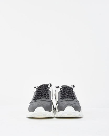 Louis Vuitton Men's Black & White Monogram Runaway Sneakers - 7
