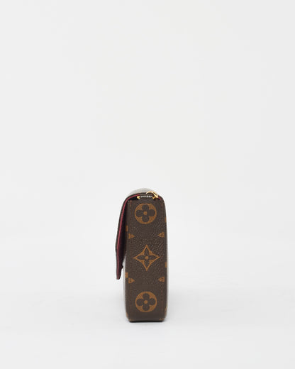 Louis Vuitton Monogram Canvas Félicie Pochette Bag with Chain