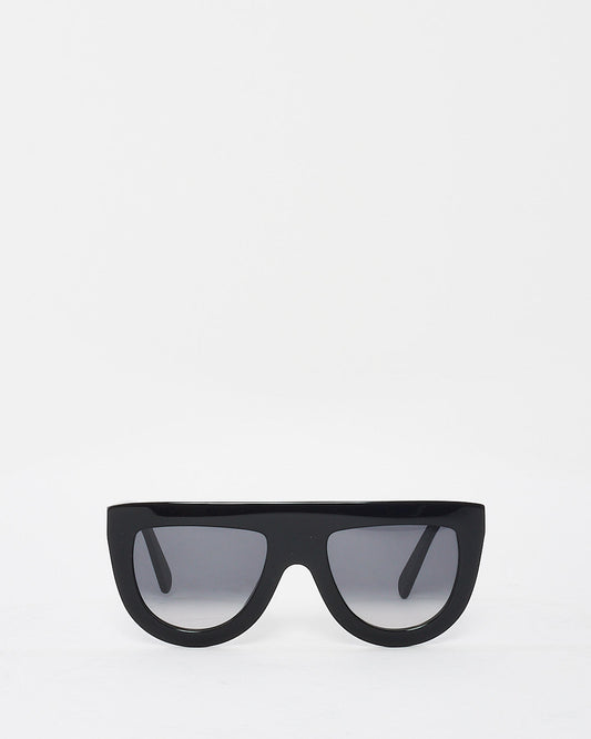 Celine Black Acetate Flat Top Sunglasses CL41398