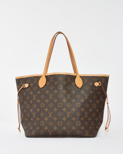 Louis Vuitton Monogram Canvas Neverfull MM with Pouch