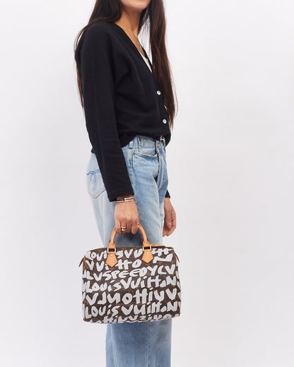 Louis Vuitton Monogram Stephen Sprouse Graffiti Speedy 30 Bag