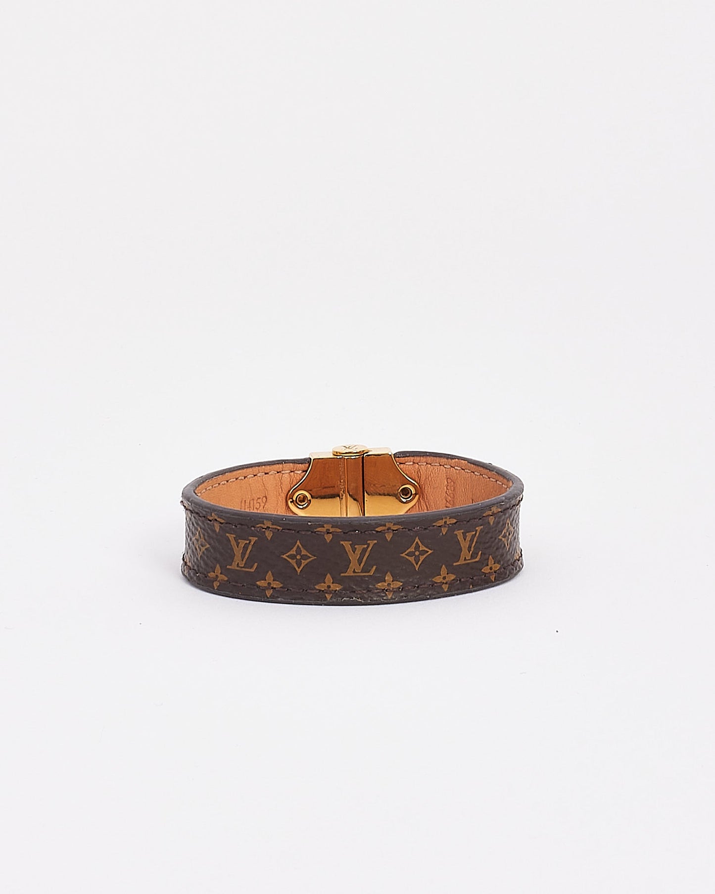 Louis Vuitton Monogram Nano Logo Coated Canvas Spirit Bracelet