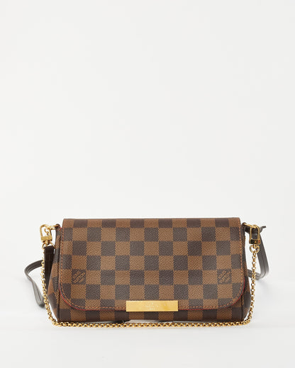 Louis Vuitton Damier Ebene Coated Canvas Favorite PM