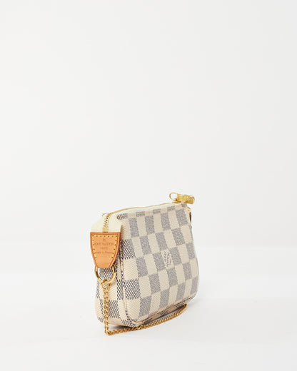 Louis Vuitton Damier Azur Coated Canvas Mini Pochette Accessoires