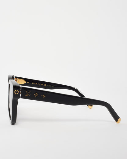 Louis Vuitton Black Acetate My Monogram Square Sunglases Z1523E