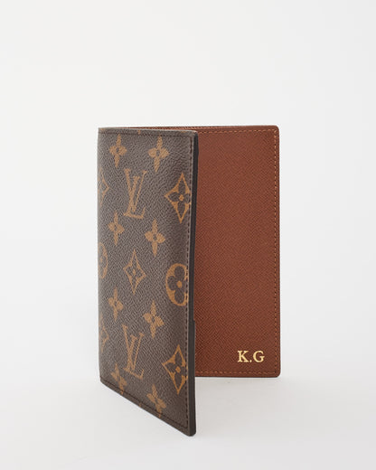 Louis Vuitton Monogram Canvas Passport Cover