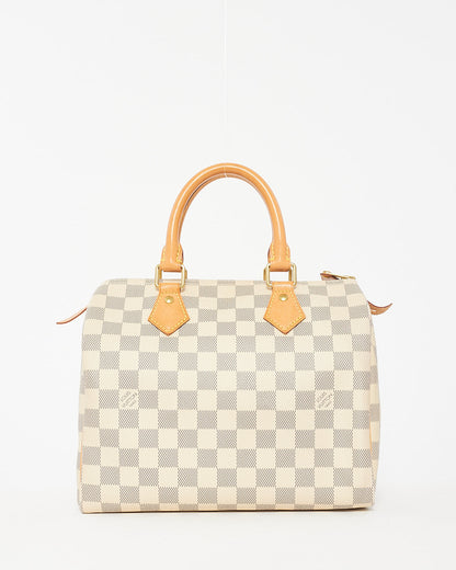 Louis Vuitton Damier Azur Canvas Speedy 25