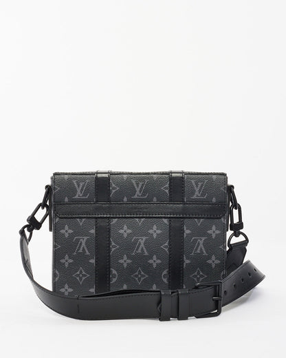 Louis Vuitton Eclipse Monogram Canvas Soft Trunk Flap Crossbody Bag
