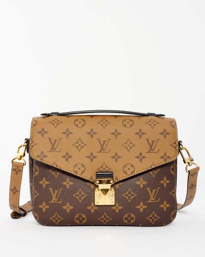 Louis Vuitton Reverse Monogram Canvas Pochette Metis