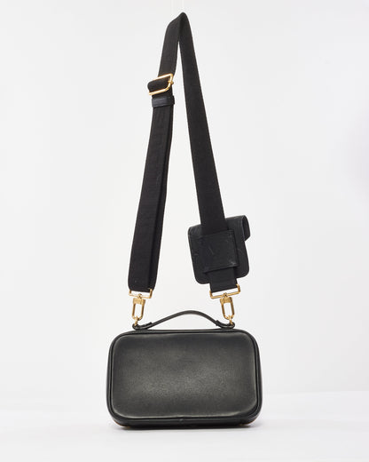 Louis Vuitton Black Monogram Empreinte Leather Utility Crossbody Bag