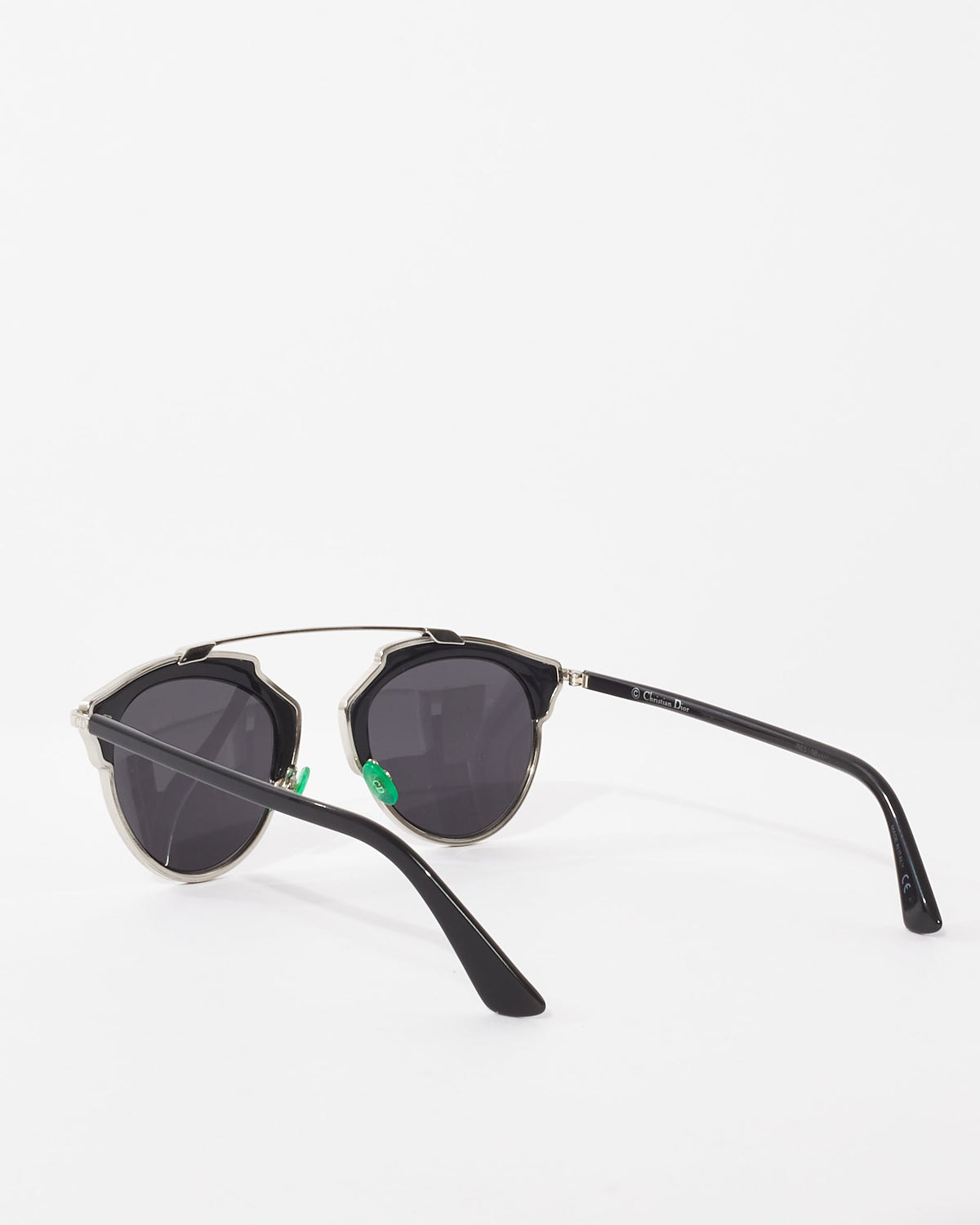 Dior Black/ Silver "So Real" Sunglasses