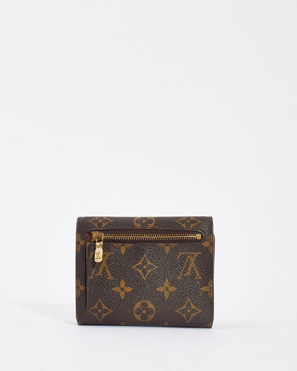 Louis Vuitton Monogram Canvas Joey Pushlock Compact Wallet