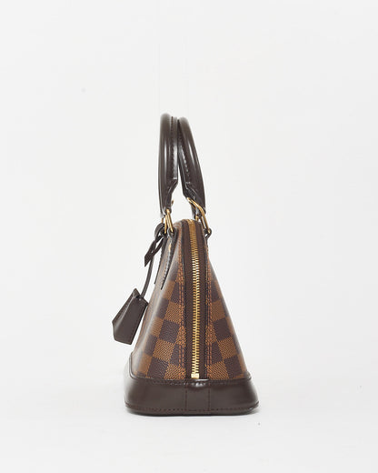 Louis Vuitton Damier Ebene Coated Canvas Alma BB Bag